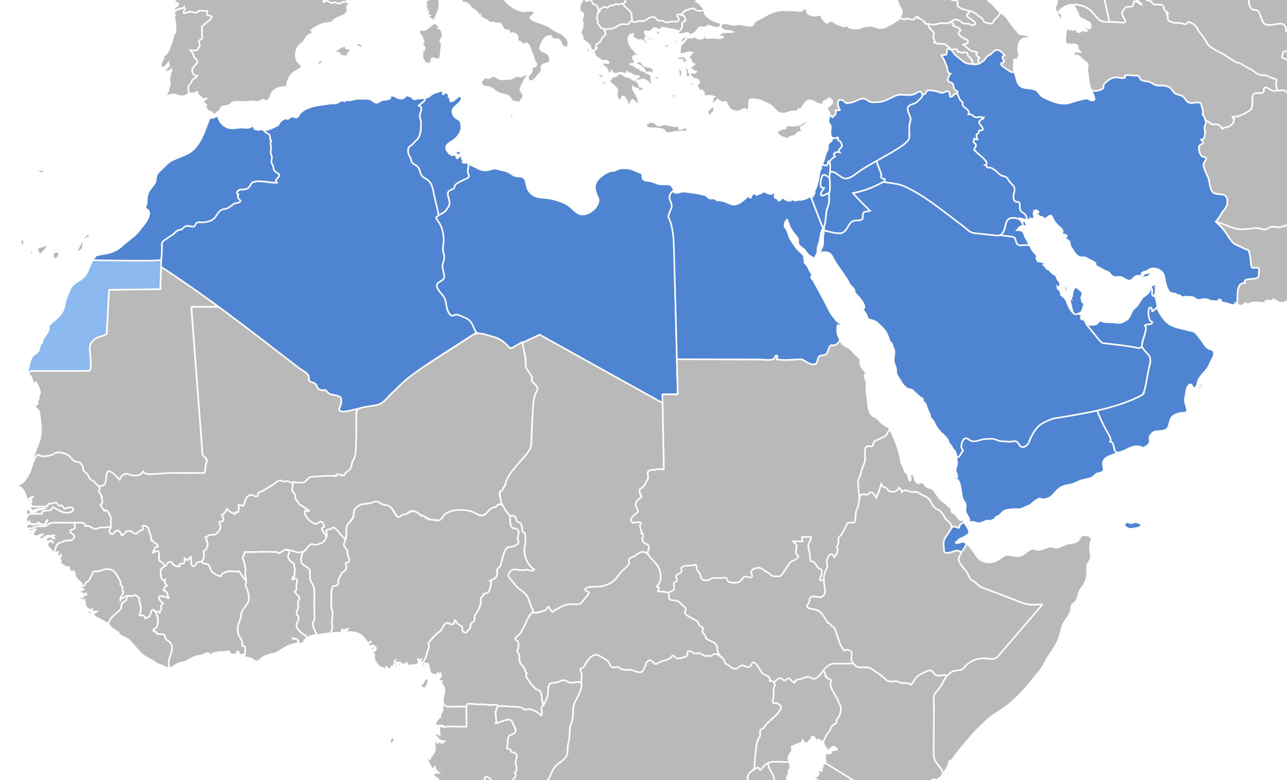 What are patents' official fees for a individual in MENA countries?